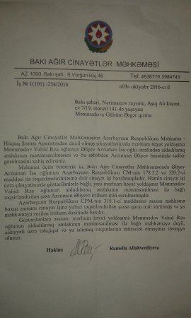 Tikinti şirkəti ilə bağlı narazılıqlar var...