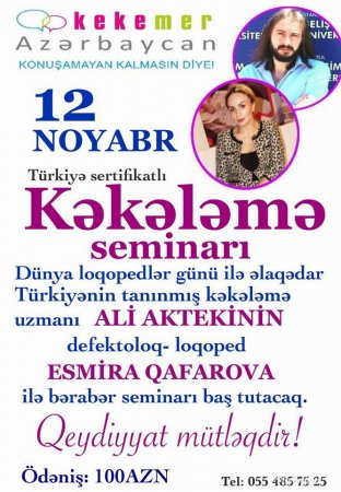 Tək məqsədimiz "Danışmayan qalmasın" Tək məqsədimiz "Danışmayan qalmasın"