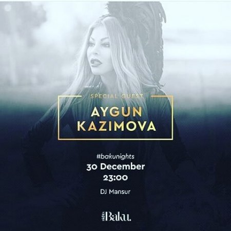 Aygün Kazımovadan süpriz  konsert