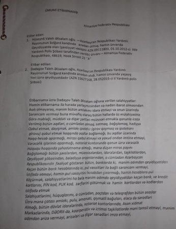 "Necə ola bilər ki, konsulluğun verdiyi etibarnaməni bank saxta sayır?"