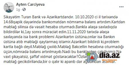 "Nədir bu banklardan çəkdiyimiz?"