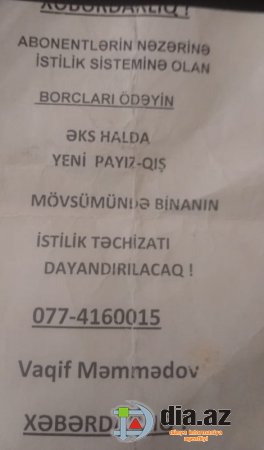 "Azəristiliktəchizat" yığılmış zərəri VƏTƏNDAŞA ÖDƏTDİRİR?