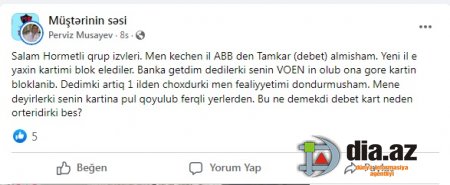 Bu bank müştərisi ilə məzələnir...