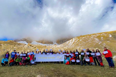 “AzerGold” Heydər Əliyevin yubileyi münasibətilə alpiniada təşkil edib