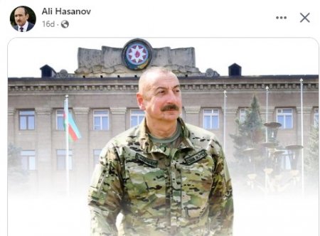 Əli Həsənov Xankəndidə bayrağımızın ucalmasına BELƏ REAKSİYA VERDİ... Əli Həsənov Xankəndidə bayrağımızın ucalmasına BELƏ REAKSİYA VERDİ...