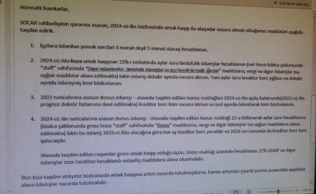 "5 manat  deyil, 6 manat olaraq hesablansa, daha insaflı olmazdımı?"