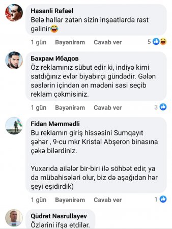 “Kristal Abşeron”un tikdiyi binalar MƏZƏ PREDMETİNƏ ÇEVRİLİB...