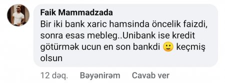 “Unibank” ən pis bankdır 