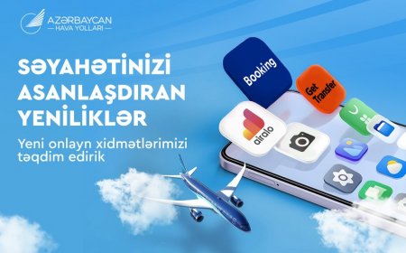 AZAL sərnişinlərin rahatlığını artırmaq üçün yeni onlayn xidmətlər təqdim edir AZAL sərnişinlərin rahatlığını artırmaq üçün yeni onlayn xidmətlər təqdim edir